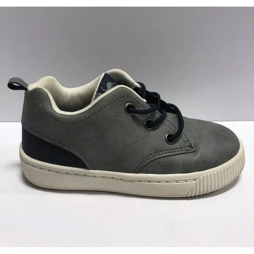 Carter’s Little Kids’ Alva, Gray Sneakers, Boys’ Size 10 M.